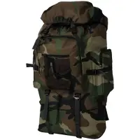 vidaXL Rugzak legerstijl XXL 100 L camouflage