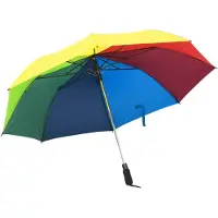 vidaXL Paraplu automatisch inklapbaar 124 cm meerkleurig
