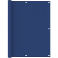 vidaXL Balkonscherm 120x600 cm oxford stof blauw