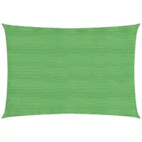vidaXL Zonnezeil 160 g/m² 5x7 m HDPE lichtgroen