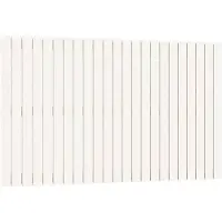 vidaXL Wandhoofdbord 147x3x90 cm massief grenenhout wit