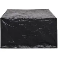 vidaXL Tuinmeubelhoes 172x113x73 Cm 6 Poly Rotan Set 8 Oogjes 172x113x73 Cm