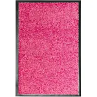 vidaXL Deurmat wasbaar 40x60 cm roze