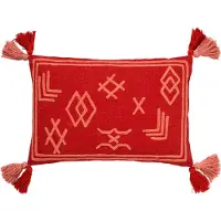 Dutch decor - ZOLA - Kussenhoes van katoen Aurora Red 40x60 cm - rood