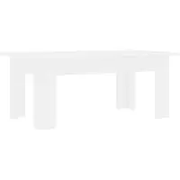 vidaXL Salontafel 100x60x42 cm bewerkt hout wit