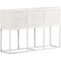 vidaXL Dressoir 115x30x76 cm massief mangohout