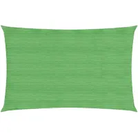 vidaXL Zonnezeil 160 g/m² 2x5 m HDPE lichtgroen