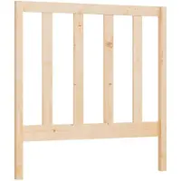 vidaXL Hoofdbord 81x4x100 cm massief grenenhout