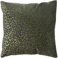 Dutch decor - SURI - Kussenhoes met dierenprint 45x45 cm Chive - groen