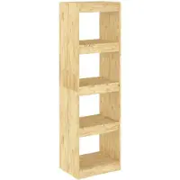 vidaXL Boekenkast / kamerscherm 40x30x135,5 cm massief grenenhout