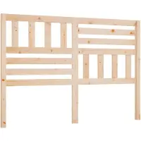 vidaXL Hoofdbord 146x4x100 cm massief grenenhout
