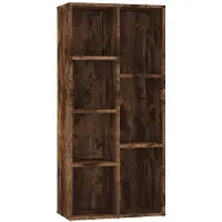 vidaXL Boekenkast 50x25x106 cm gerookt eikenkleurig