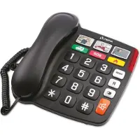 Olympia Telefoon 4500, bedraad, Telefoon, Zwart, Wit