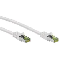 Goobay Internetkabel | Cat8.1 S/FTP | 3 meter (100% koper, LSZH, PoE, Wit)