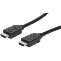 Manhattan 355360 HDMI kabel 5 meter HDMI Type A (Standaard) Zwart