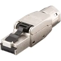 Goobay RJ45 connector | Cat8 STP (Voor stugge en soepele kern, Field plug)
