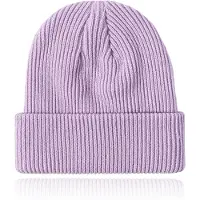 LGT JWLS Dames Muts Beanie geribbeld - Paars