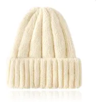 LGT JWLS Warme Wintermuts voor dames in Wol blend - Lichtgeel