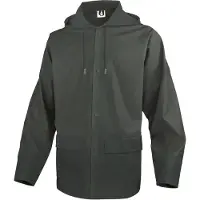 Delta Plus Signaalregenjack Van Polyester Met Polyurethaan Gecoate Buitenkant | Maat: L