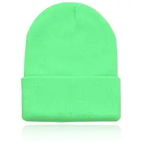 LGT JWLS Dames Beanie in Fel Groen - Maat M/L