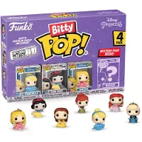 Funko POP! Bitty Pop: Disney Princess 4-Pack Series 3 - Cinderella 222 - Snow White 339 - Aurora 325 + Mystery