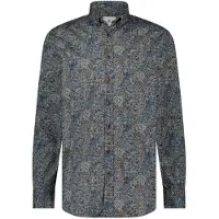 State of Art regular fit overhemd met all over print blauw Heren