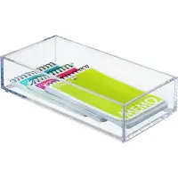 IDesign Organiser Clarity Transparant (10,2 x 20,3 x 5,1 cm)
