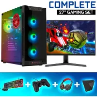 Screenon - Gaming Set - X48187 - V2 (GamePC.X48187 + 27 Inch Monitor + Toetsenbord + Muis)