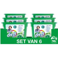Dreft 6x Dreft Caps 4in1 Blue Dream 16 Stuks
