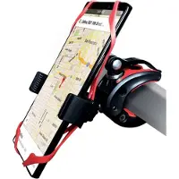 Rebeltec - Telefoonhouder - Houder voor fiets - Zwart