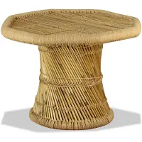vidaXL Salontafel achthoekig 60x60x45 cm bamboe