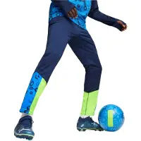 Puma Sportbroek 'IndividualCUP' blauw / navy / neongroen / wit