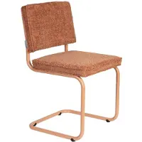 Zuiver Stoel Ridge Soft Chair Terracotta