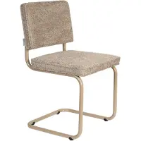 Zuiver Stoel Ridge Soft Chair Beige