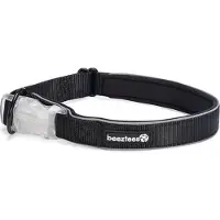 Beeztees Hondenhalsband Parinca Zwart 50-55 X 2,5 Cm