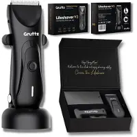 Gruttz Bodygroomer Mannen v3 - Body Trimmer - Gemaakt voor Schaamstreek - Inclusief Travelbag