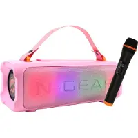 N-Gear Luidspreker m. Microfoon/Lamp - Blazooka 703 - Draadloos - - OneSize - Luidsprekers