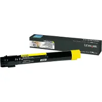 Lexmark Toner X950X2YG Geel Extra hoge capaciteit