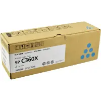 Ricoh SP C361 (408251) Toner Cyaan Extra hoge capaciteit