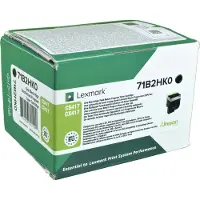 Lexmark Toner 71B2HK0 Zwart Hoge capaciteit
