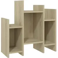 vidaXL Boekenkast Sonoma-eik, 60x26x60 cm, houtvezel
