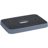 Sunware - Sigma home deksel stof donkerblauw - opbergbox 5L - 24 x 16,5 x 2,5 cm