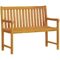 vidaXL Tuinbank 110 cm massief acaciahout