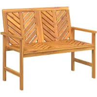 vidaXL Tuinbank 109 cm massief acaciahout