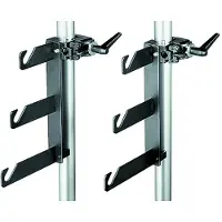 Manfrotto Lighting 044 Triple background hook set with clam