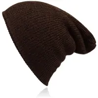 LGT JWLS Beanie Muts in Katoenblend voor Mannen - Bruin