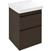 Sapho Sitia wastafelmeubel 50x75x45cm bruin