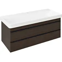 Sapho Sitia wastafelmeubel 105x55x45cm bruin