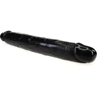 X-Men Dubbele Dildo 48 X 6.5 cm - Zwart