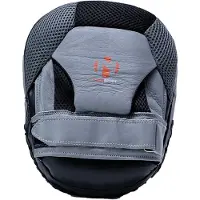Nihon Focushandschoenen (coaching mitts) | leer |Zwart / Grijs